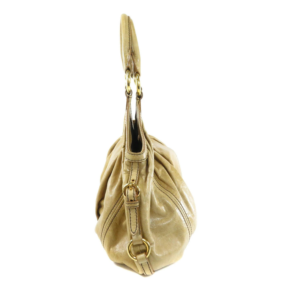 Miu Miu leather bag shoulder Black - Picture 3 of 11